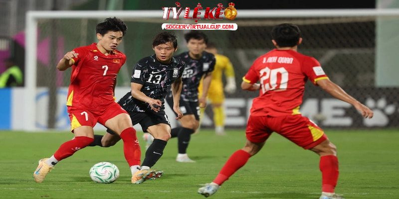 Quốc Việt tỏa sáng đưa U23 Việt Nam dẫn trước sau hiệp một Quốc Việt tỏa sáng đưa U23 Việt Nam dẫn trước sau hiệp một