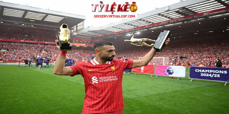 Tiền đạo người Ai Cập đã giành được nhiều vinh quang cùng The Kop Tiền đạo người Ai Cập đã giành được nhiều vinh quang cùng The Kop